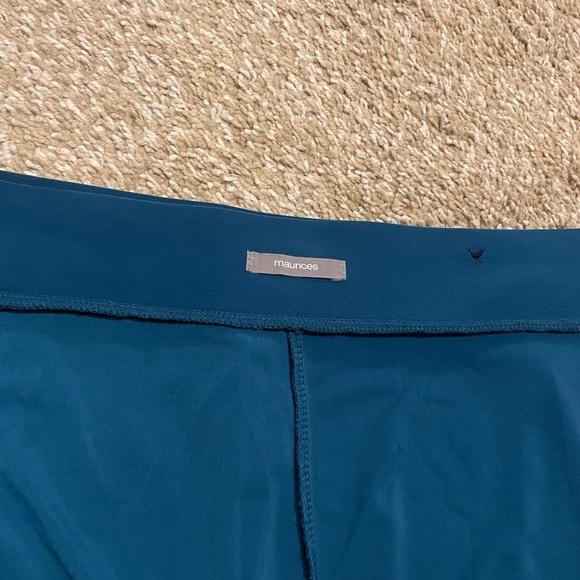 Maurice’s Wide Leg Teal Leggings - Picture 8 of 8